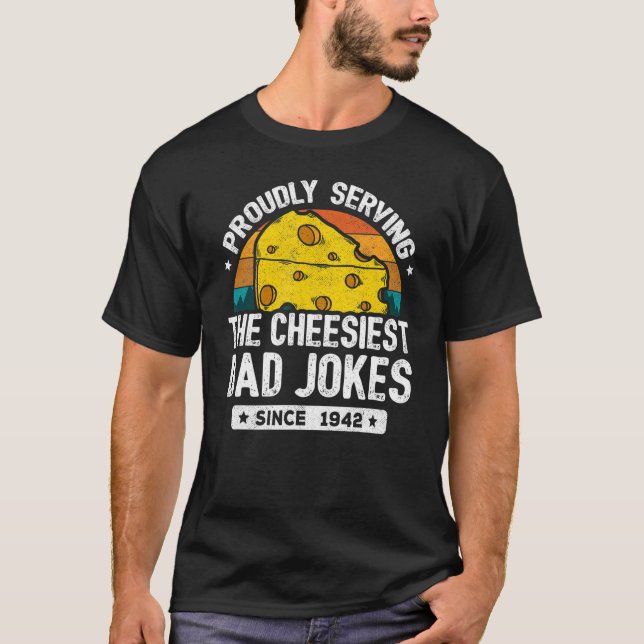 Vater Joke Puns Vater Jokes Seit 1942 Vater Joke T-Shirt (Vorderseite)