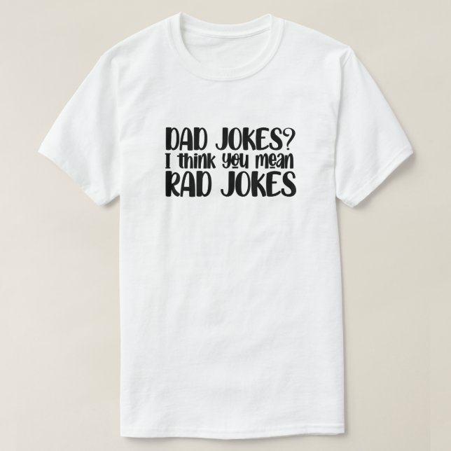 Vater Joke T - Shirt (Design vorne)