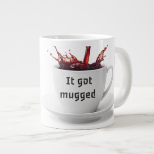 VATER JOKE: Warum hat die Kaffeedatei einen Polize Jumbo-Tasse