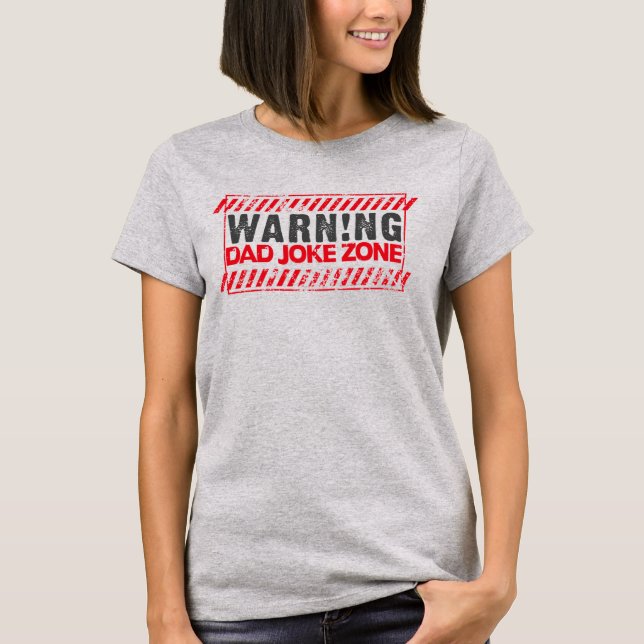 Vater-Joke-Zone für die Textentwürfe T-Shirt (Vorderseite)