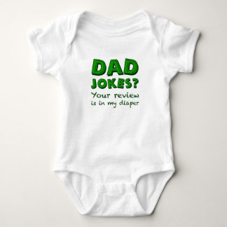 Vater Jokes? Deine Rezension ist in meinem Windeln Baby Strampler