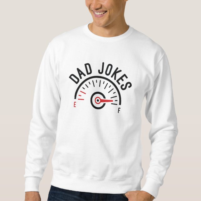 Vater Jokes Full Sweatshirt (Vorderseite)