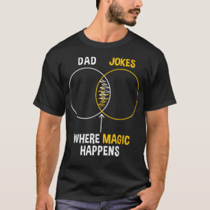 Vater Jokes Graph Chart Funny Vater T-Shirt