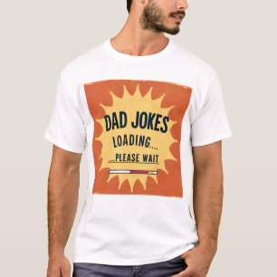 Vater Jokes Loading Funny Vatertag T - Shirt
