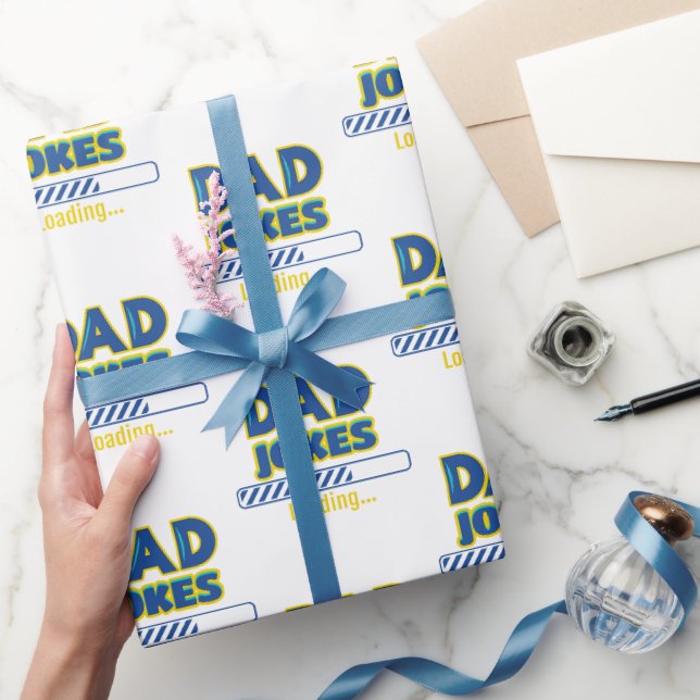 Vater Jokes Loading Geschenkpapier (Schenken)