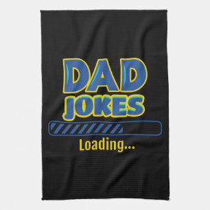 Vater Jokes Loading Geschirrtuch