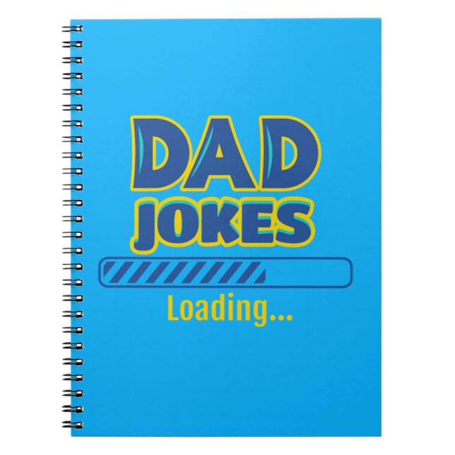 Vater Jokes Loading Notizblock (Vorderseite)