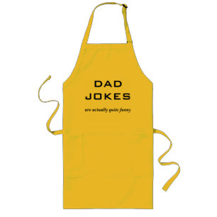 Vater Jokes sind lustige Spaß Küche Kochen Lange Schürze