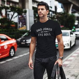 Vater Jokes sind wie Eye Roll - Funny Vathers Day T-Shirt