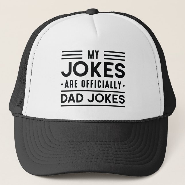 Vater Jokes Truckerkappe (Vorderseite)