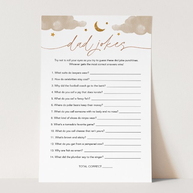 Vater Jokes Twinkle Little Star Baby Showspiel (Von Creator hochgeladen)