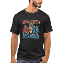 Vater Jokes vs. Bad Jokes Funny Cartoon