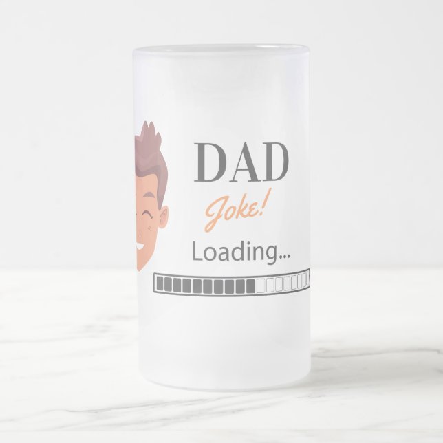 Vater Joks Loading Mattierte Glass Ber Tasse (Mittel)