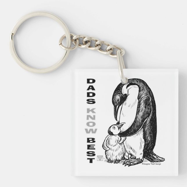 Vater kennen das Beste Schlüsselanhänger (Vorderseite)