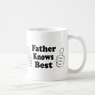Vater kennt Bestes. Entwurf für Vatis, Großväte Kaffeetasse