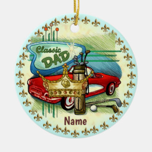 Vater Keramik Ornament