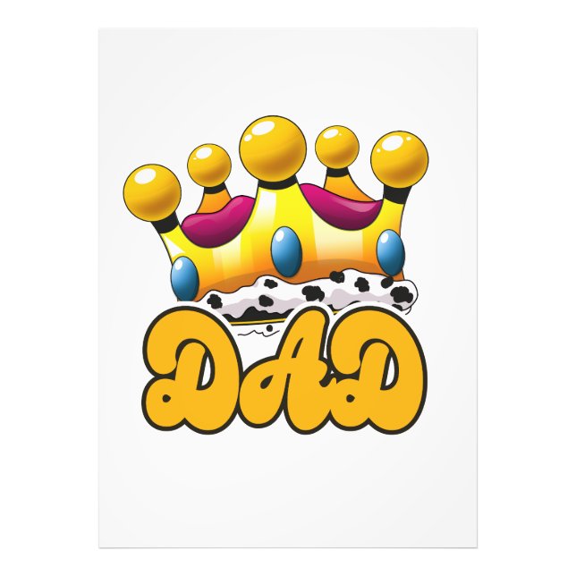 Vater Kings Crown Fotodruck (Vorne)
