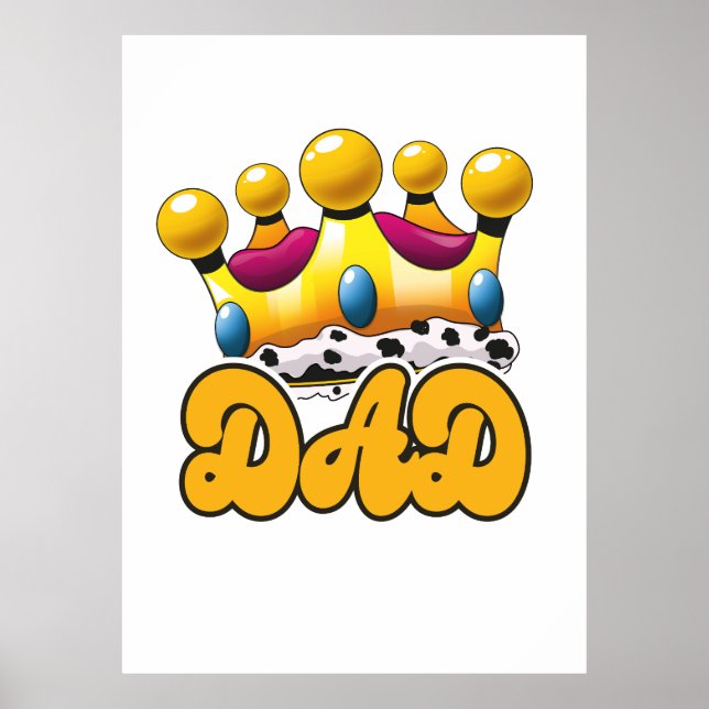 Vater Kings Crown Poster (Vorne)