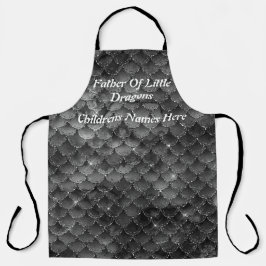 Vater kleiner Drachen Schürze
