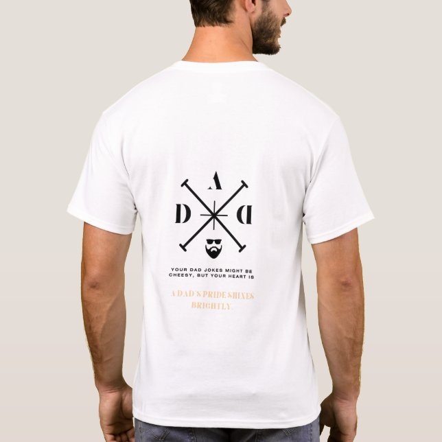Vater: König der Couch T-Shirt (Rückseite)