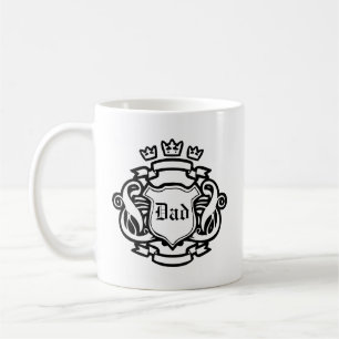 Vater-königliches Wappen Kaffeetasse
