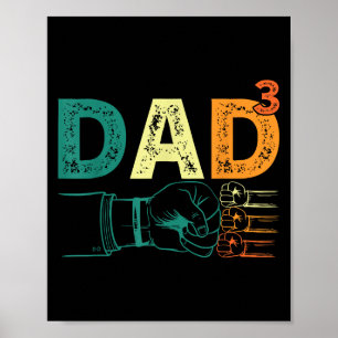 Vater kubierter Vater von drei Männern Zitat Weihn Poster