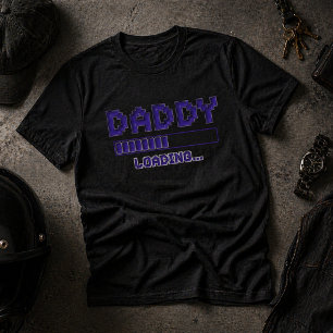 Vater lädt Gamer Schwangerschaft Bekanntgabe Shirt