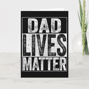 Vater lebt Problem Vatertag Vater Leben Shirt Karte