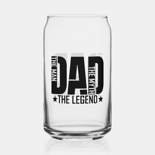 Vater Legend Man Dosenglas (Vorderseite)
