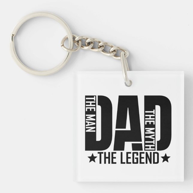 Vater Legend Man Schlüsselanhänger (Vorderseite)