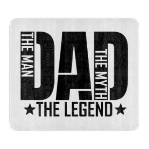 Vater Legend Man Schneidebrett