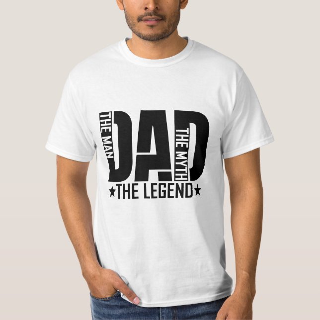 Vater Legend Man T - Shirt (Vorderseite)