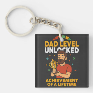 Vater Level Unlocks Vatertag Geschenk Schlüsselanhänger