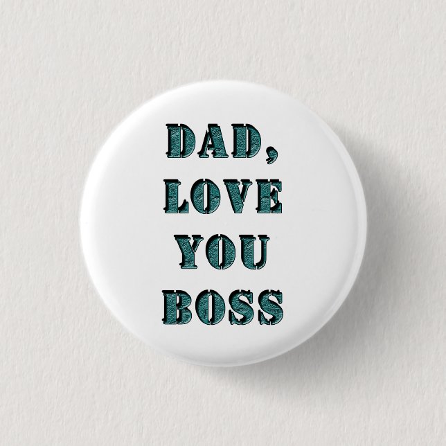 VATER, LIEBE, DU BIST 1 BUTTON (Vorderseite)