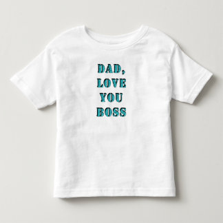 VATER, LIEBE, SIE BOSS 2 KLEINKIND T-SHIRT