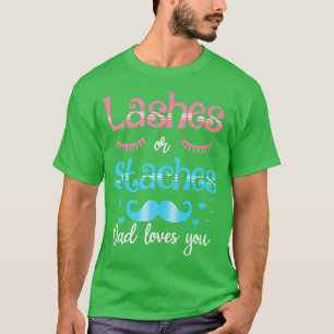 Vater-Lieben, die Sie Geschlecht zeigen, durch Str T-Shirt