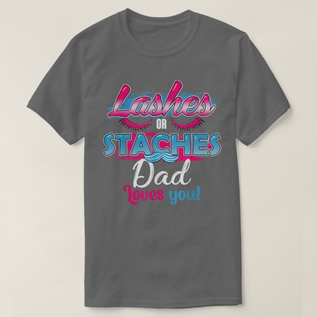 Vater-Lieben mit Sträßchen oder Lashes T-Shirt (Design vorne)