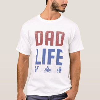 Vater Life - Funny Retro Vaterhood Design T - Shir T-Shirt