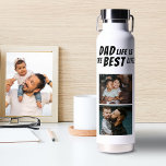 Vater Life ist das beste Leben 2 Fotos Vater Trinkflasche<br><div class="desc">Vater Life ist die Best Life 2 Fotos Vater Stahlflasche. Diese Wasserflasche ist das perfekte Geschenk für jeden Papa da draußen, der weiß, dass ein Vater das Beste ist, was ihm je passiert ist. Das Design enthält das Zitat "Vater Leben ist das beste Leben" in fetten Buchstaben, die jeden Papa...</div>