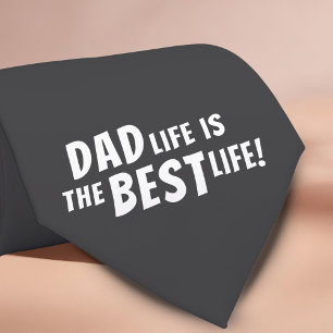 Vater Life ist das beste Lebensvaterangebot Krawatte