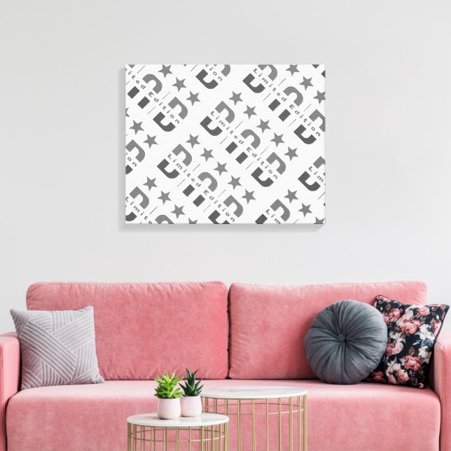 Vater Limited Edition Leinwanddruck (Insitu (Wohnzimmer))