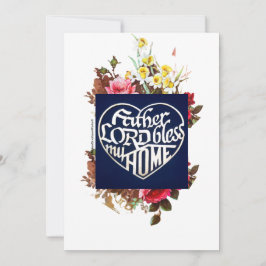 Vater LORD segne meine Zuhause Einladung