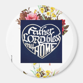 Vater LORD segne meine Zuhause Magnet