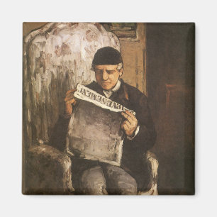 Vater Louis Auguste Cezanne der Künstler-Lesung Magnet
