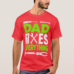 Vater macht alles, was der Hobbyist Schraubenziehe T-Shirt
