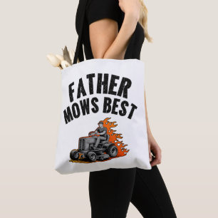Vater mäht schönsten Vater Feuerzellenfeuerzunge M Tasche