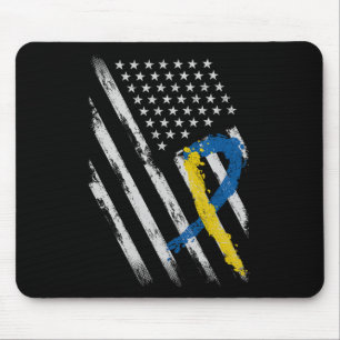 Vater-Mama-Down-Syndrom Mousepad