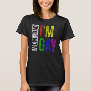 Vater-Mama "LGBT Pride" I Bin Gay Rainbow Family S T-Shirt