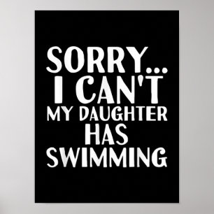Vater Mama meine Tochter hat ein Geschenk Poster
