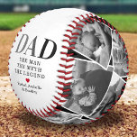 Vater Man Myth Legend Foto Baseball<br><div class="desc">Machen Sie den Vatertag unvergesslich mit unserem Custom Vater Baseball! Dieser personalisierte Sake enthält 12 ersetzbare Fotos aus der Familie, die herzliche Inschrift "Papa, der Mann, der Mythos, die Legende" und ein berührendes rotes Herz. Um das Besondere noch zu erhöhen, haben wir Platz für die Namen Ihrer Kinder geschaffen und...</div>